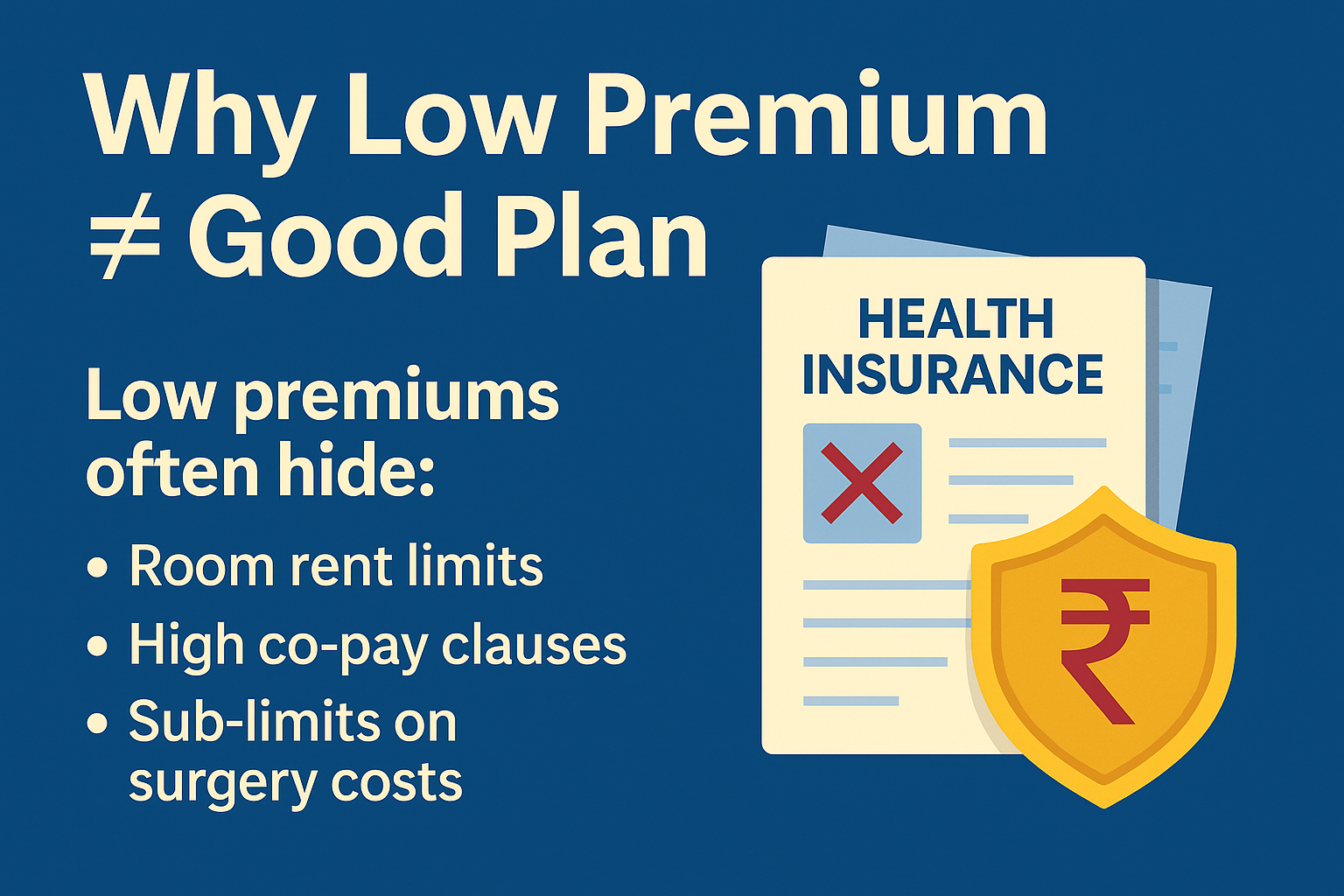 The Pitfalls of Low-Premium Health Insurance Plans: Hidden Costs That Could Break Your Budget